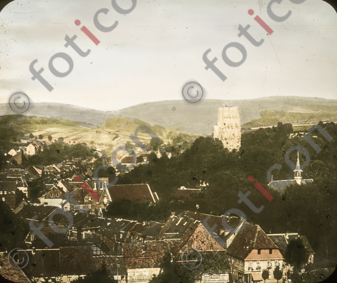 Blick auf Osterode I View of Osterode - Foto foticon-simon-168-040.jpg | foticon.de - Bilddatenbank für Motive aus Geschichte und Kultur